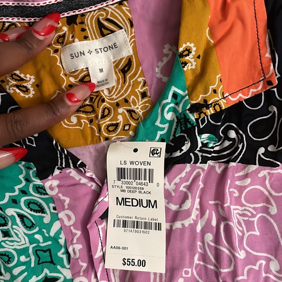 Bandana button down - Picture 3 of 3